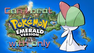 Can I Beat Pokemon Emerald with only one Ralts Birthday Surprise [upl. by Woodsum]