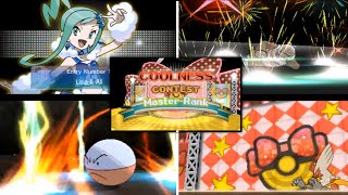 Pokemon Omega Ruby and Alpha Sapphire Master Rank Coolness Contest [upl. by Yreffej]