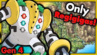 Can I Beat Pokemon Heart Gold with ONLY Regigigas 🔴 Pokemon Challenges ► NO ITEMS IN BATTLE [upl. by Acirret986]