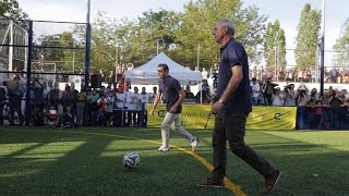 Opening Cruyff Court Xavi Hernández by Soufiane Touzani [upl. by Atinuhs500]