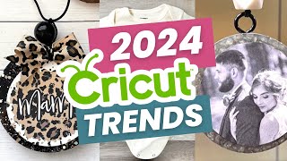 PROFITABLE Cricut Trends That Will Make You Money FAST in 2024 [upl. by Newra]