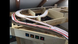 Modelleisenbahn Spur TT1120  update der ElektrikRingleitung und Baufortschritt [upl. by Sievert879]