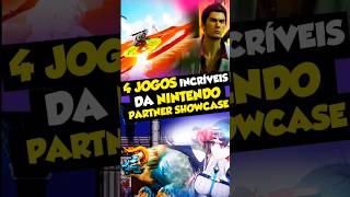 Os MELHORES JOGOS anunciados na NINTENDO DIRECT PARTNER SHOWCASE nintendo nintendoswitch switch [upl. by Christianna]