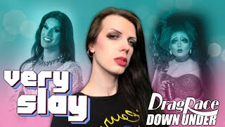 VERY SLAY  Drag Race Down Under Season 4 Episode 2 Review [upl. by Issor]