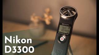 Nikon D3300  High Quality Shutter Sound Recording [upl. by Netnilc]