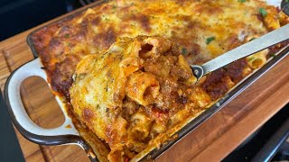 You Havent Had BAKED ZITI PASTA Until You Have Tried THIS RECIPE Easy Ziti Pasta Bake Recipe [upl. by Vanya]