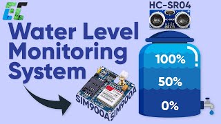 GSM based Water Level Monitoring and Control using Arduino Sim900A and Ultrasonic Sensor [upl. by Gautier237]