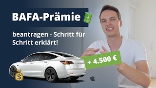 EAuto BAFA Antrag richtig ausfüllen  Schritt für Schritt erklärt 2023 [upl. by Sumaes650]