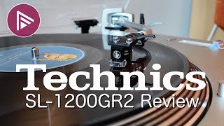 Technics SL1200GR2 Turntable Review  An Audiophile Deck [upl. by Llatsyrc211]