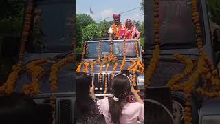 retirement celebration haryanvi song new song hanumangarh shorts viraltrending viral [upl. by Lozar726]