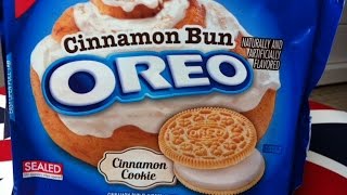 Cinnamon Bun OREO  Produit Américain [upl. by Graig420]