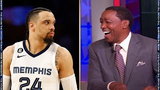 Isiah Thomas TROLLS Dillon Brooks after Lakers Eliminate Grizzlies [upl. by Camroc370]