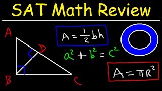 SAT Math Test Prep Online Crash Course Algebra amp Geometry Study Guide Review FunctionsYoutube [upl. by Lyn]