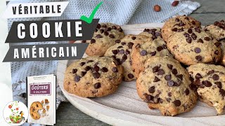 Comment faire un vrai cookie américain moelleux  Ma p’tite recette [upl. by Sumaes]