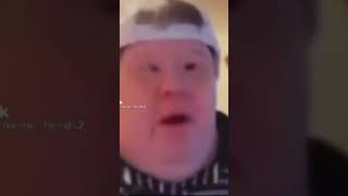 Man With Down Syndrome Sings Lifestyle tiktok rap shorts [upl. by Etienne]