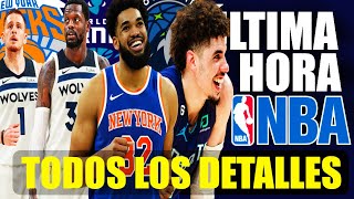 TRASPASO FINALIZADO🚨💣 KAT a Knicks✅ Randle y Divincenzo🔥 Hornets ¿GANA EL TRADE😅 ULTIMA HORA NBA [upl. by Wilde]