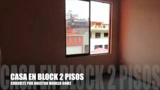 segunda planta de esta vivienda en block en 80m2 Casas Prefabricadas Costa Rica [upl. by Annayar747]